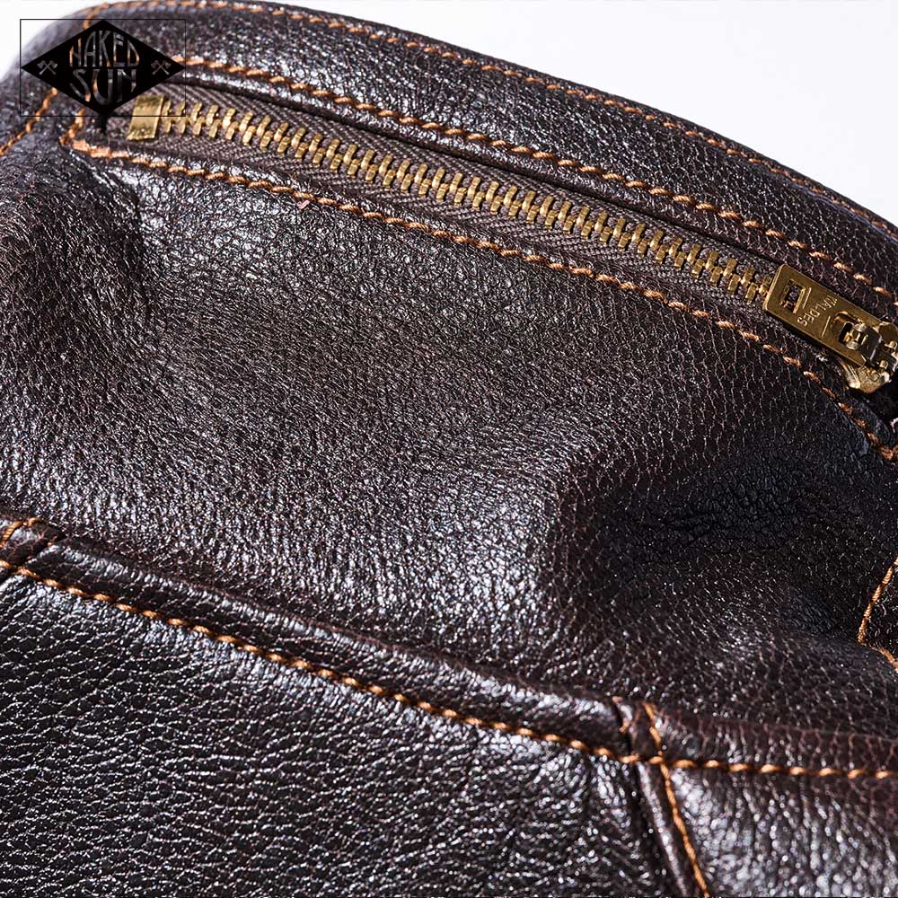 2024AWͽ���� NS000001 Promised Land (34-42) / BROWN GOATSKIN / NAKED SUN �ͥ����åɥ���