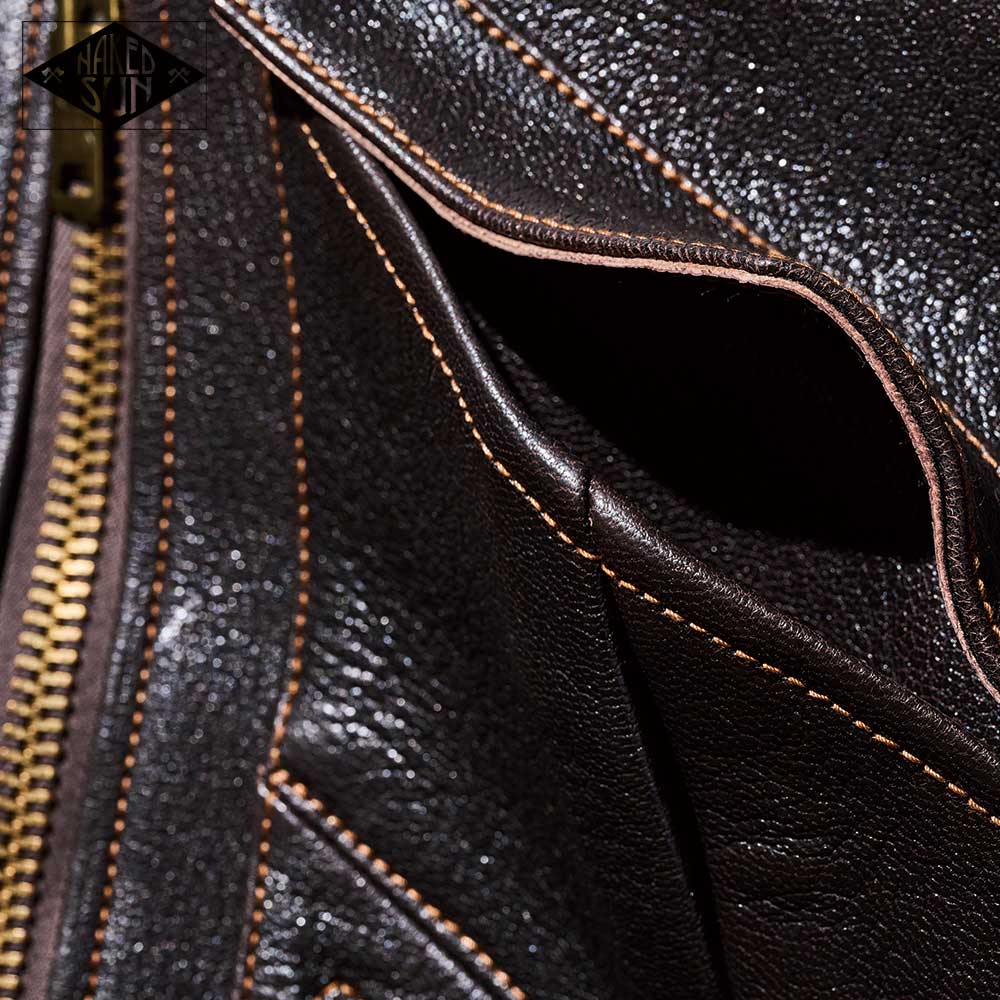2024AWͽ���� NS000001 Promised Land (34-42) / BROWN GOATSKIN / NAKED SUN �ͥ����åɥ���