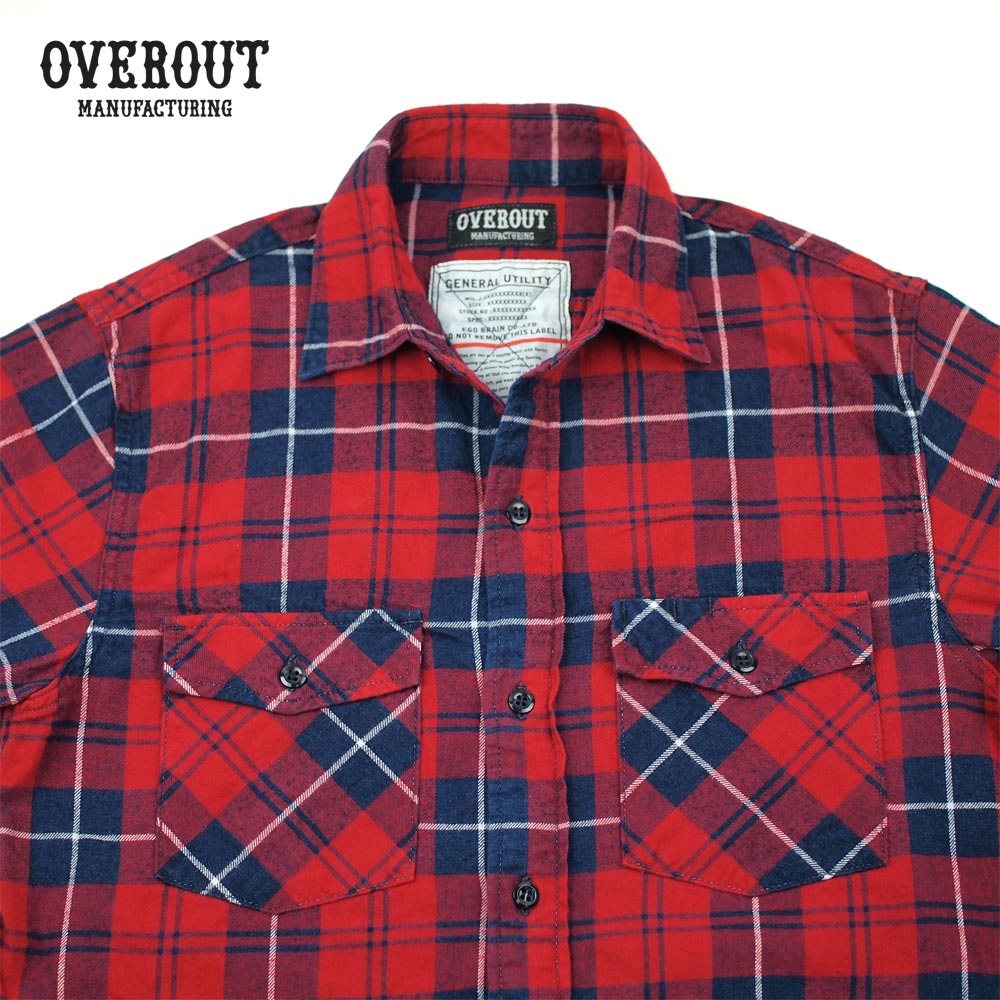 OVEROUT / VINTAGE CHECK SHIRTS