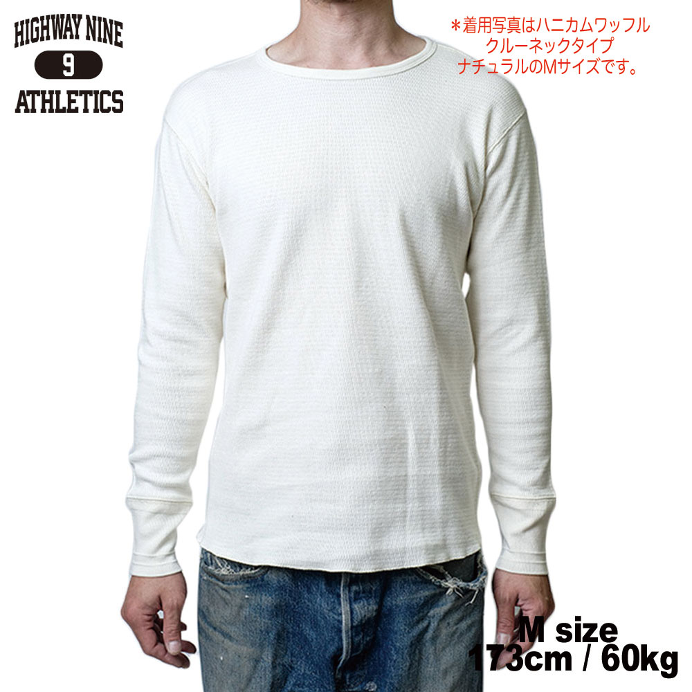 U-NECK �ϥ˥��ॵ���ޥ� L/S Tee  / NATURAL / HIGHWAY NINE �ϥ��������ʥ���