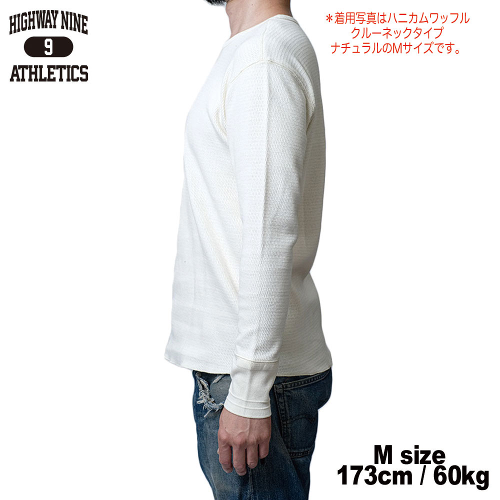 U-NECK �ϥ˥��ॵ���ޥ� L/S Tee  / NATURAL / HIGHWAY NINE �ϥ��������ʥ���