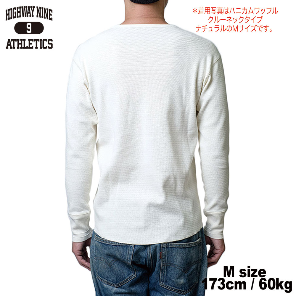 U-NECK �ϥ˥��ॵ���ޥ� L/S Tee  / NATURAL / HIGHWAY NINE �ϥ��������ʥ���