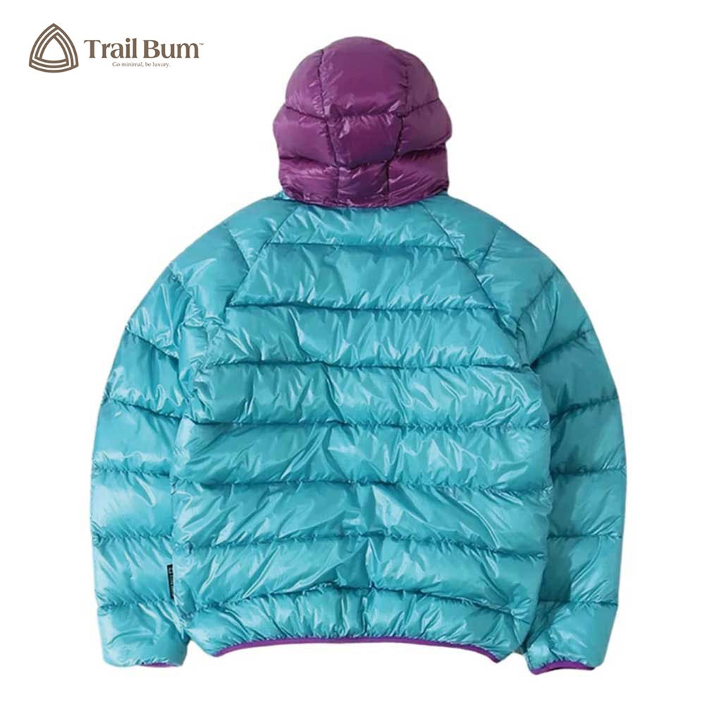 NOT BAD DOWN HOODY  / TURQUOISE / PURPLE / TRAIL BUM �ȥ쥤��Х� NANGA �ʥ�
