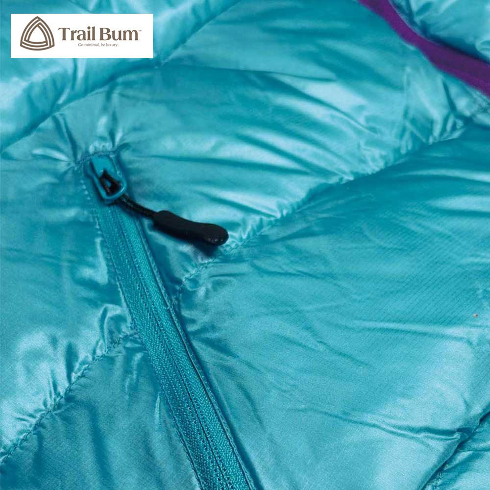 NOT BAD DOWN HOODY  / TURQUOISE / PURPLE / TRAIL BUM �ȥ쥤��Х� NANGA �ʥ�