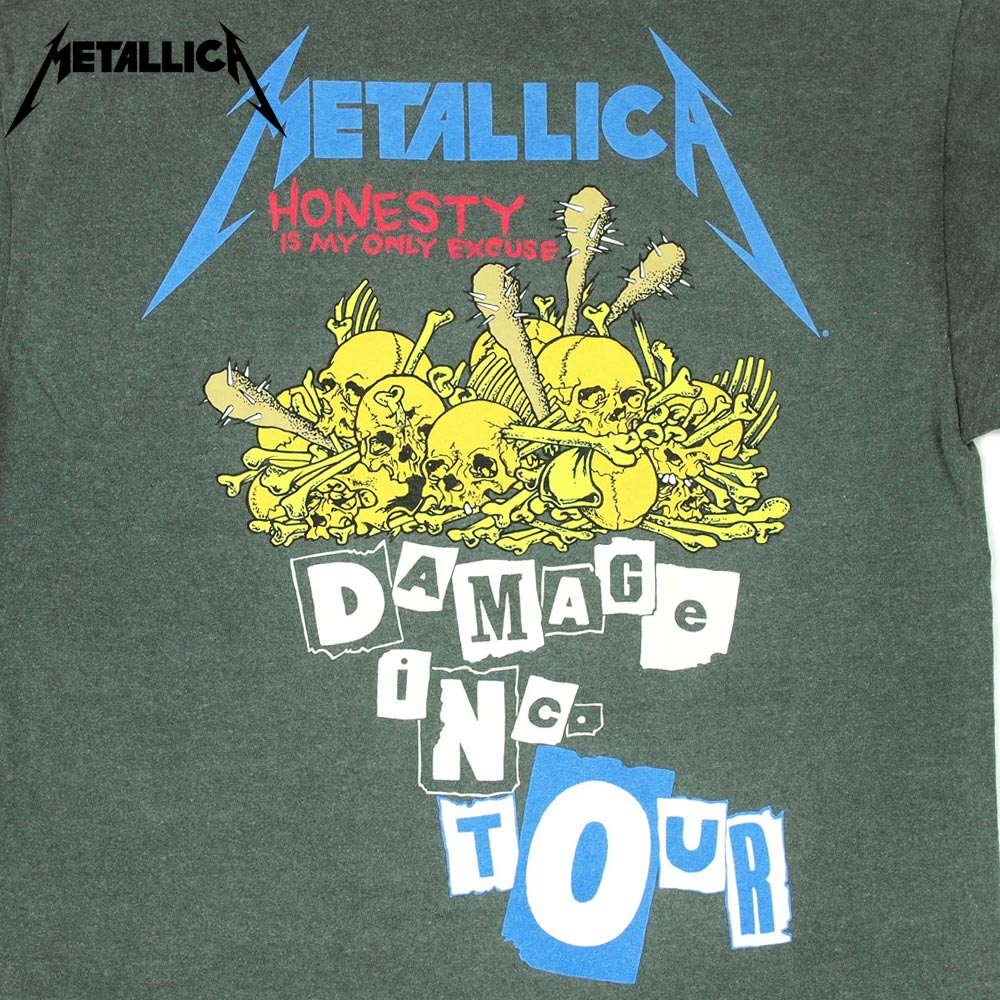 " DAMAGE INC TOUR " " METALLICA  " Tee