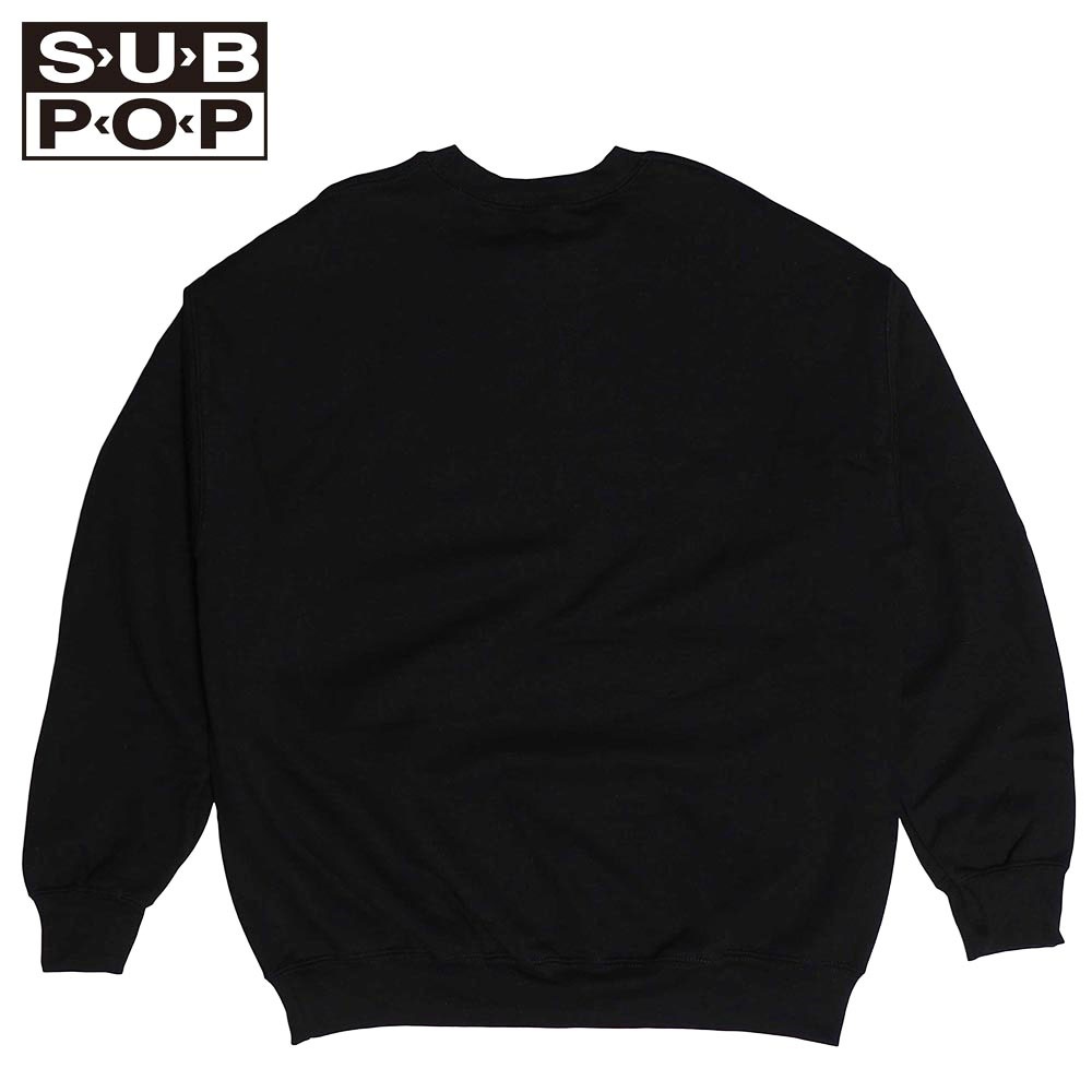 BIG CREW SWEAT 'SUB POP LOGO' / BLACK / SUB POP ڥ֥ݥåס