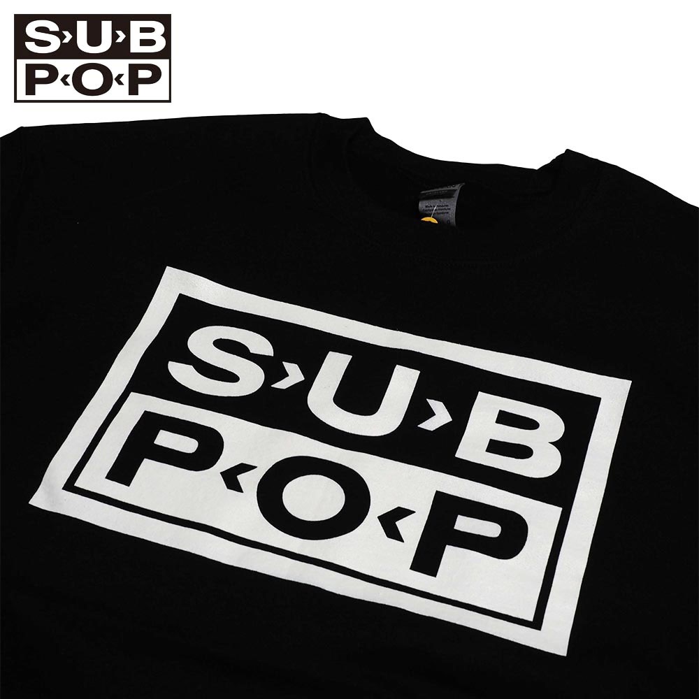 BIG CREW SWEAT 'SUB POP LOGO' / BLACK / SUB POP ڥ֥ݥåס