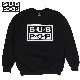 BIG CREW SWEAT 'SUB POP LOGO' / BLACK / SUB POP ڥ֥ݥåס