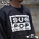 BIG CREW SWEAT 'SUB POP LOGO' / BLACK / SUB POP ڥ֥ݥåס