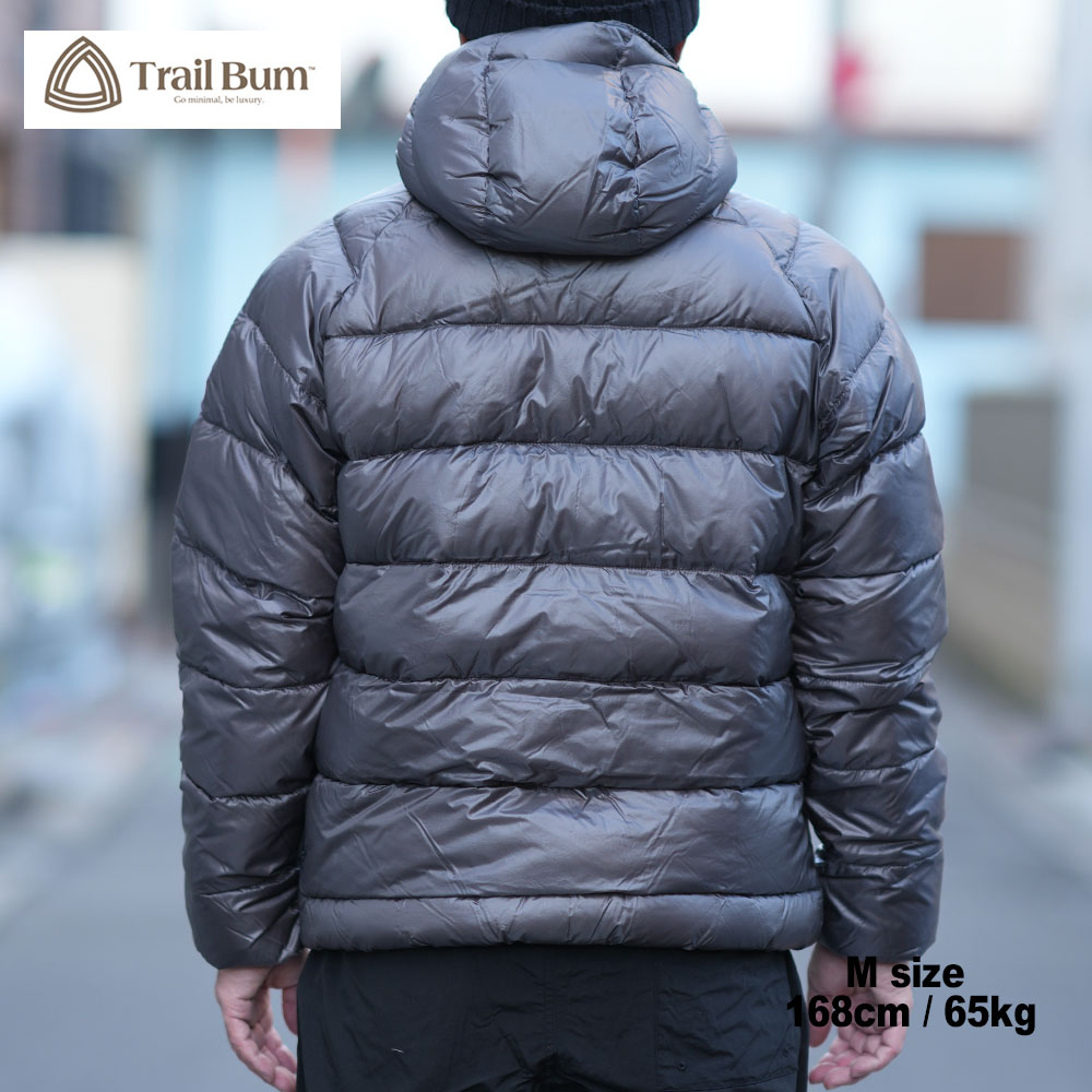 NOT BAD DOWN HOODY  / GRANITE GRAY / TRAIL BUM �ȥ쥤��Х� NANGA �ʥ�