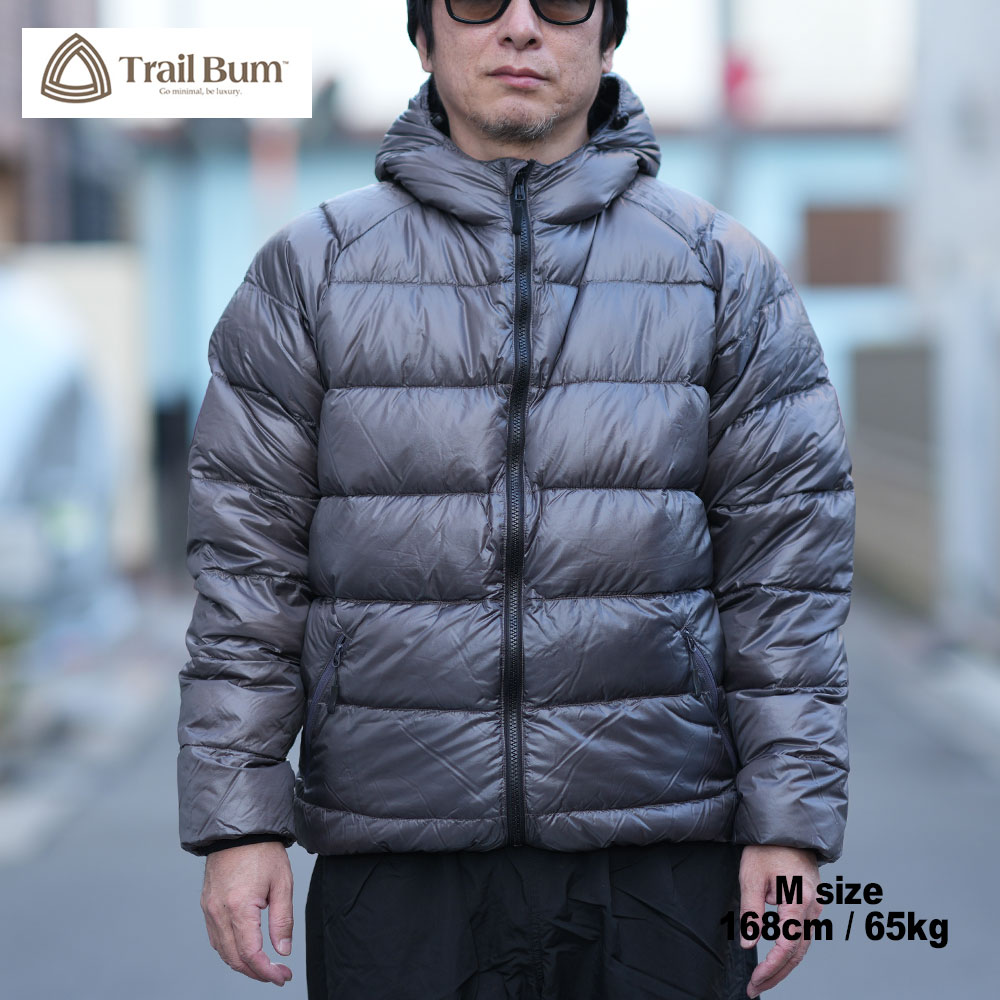 NOT BAD DOWN HOODY  / GRANITE GRAY / TRAIL BUM �ȥ쥤��Х� NANGA �ʥ�