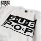 BIG CREW SWEAT 'SUB POP LOGO' / WHITE / SUB POP ڥ֥ݥåס