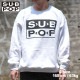 BIG CREW SWEAT 'SUB POP LOGO' / WHITE / SUB POP ڥ֥ݥåס