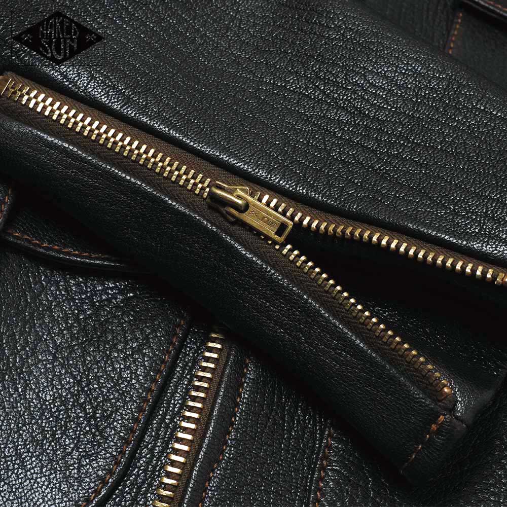 2024AWͽ���� NS000002 Thunder Road (34-42) / BROWN GOATSKIN / NAKED SUN �ͥ����åɥ���