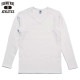 V-NECK RIB L/S Tee  / WHITE / HIGHWAY NINE �ϥ��������ʥ���