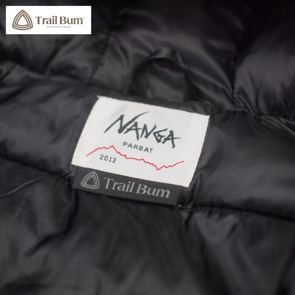 NOT BAD DOWN HOODY  / BLACK / TRAIL BUM �ȥ쥤��Х� NANGA �ʥ�