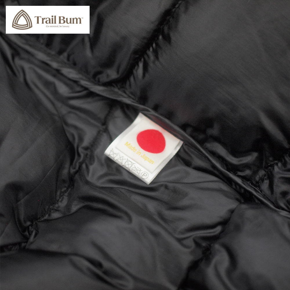 NOT BAD DOWN HOODY  / BLACK / TRAIL BUM �ȥ쥤��Х� NANGA �ʥ�