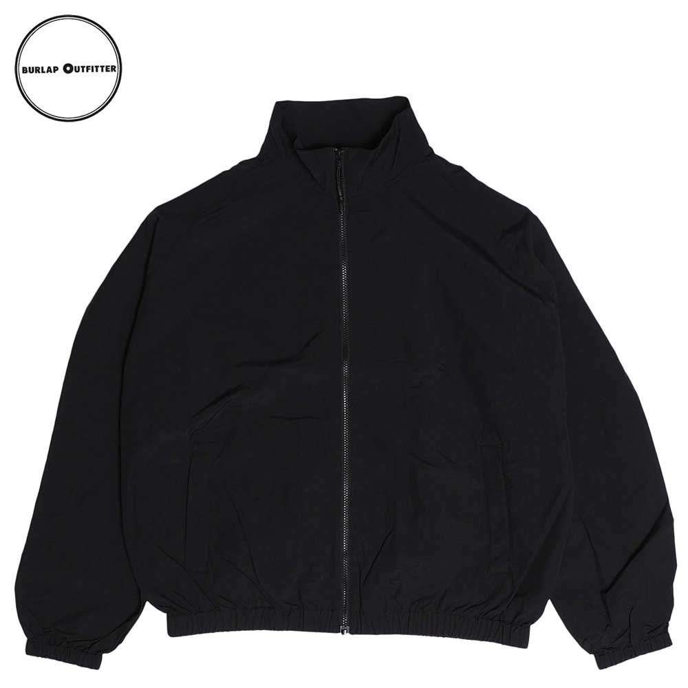 TRACK JACKET / �ȥ�å� ���㥱�å� / BLACK / Burlap Outfitter �С���åץ����ȥե��å���