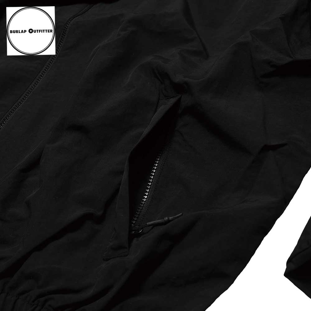 TRACK JACKET / �ȥ�å� ���㥱�å� / BLACK / Burlap Outfitter �С���åץ����ȥե��å���