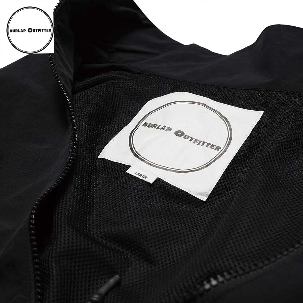 TRACK JACKET / �ȥ�å� ���㥱�å� / BLACK / Burlap Outfitter �С���åץ����ȥե��å���