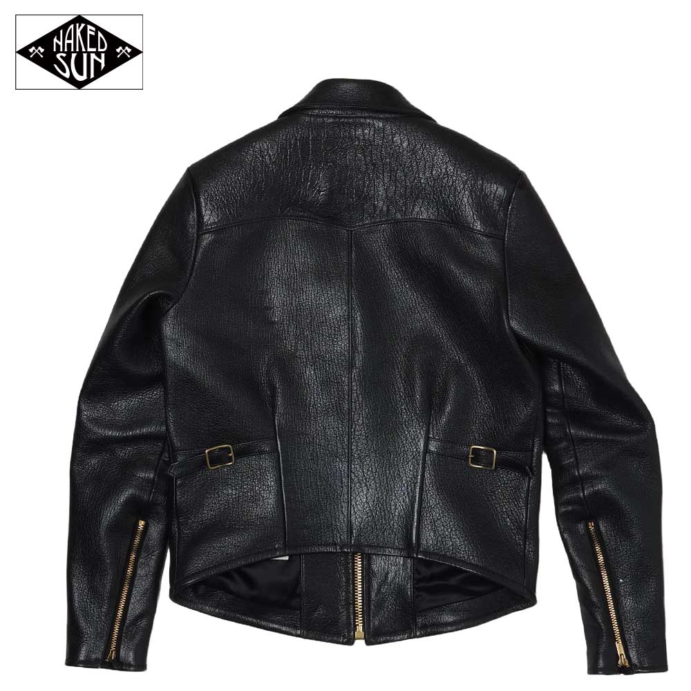 2024AWͽ���� NS000002 Thunder Road (34-42) / BLACK GOATSKIN / NAKED SUN �ͥ����åɥ���