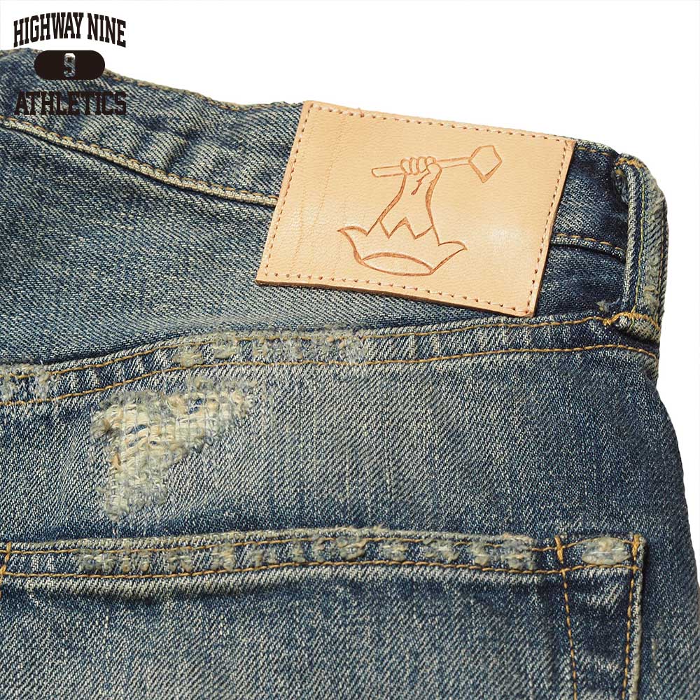 RED LINE 5POCKET LOOSE STRAIGHT HN010007 / REP2 / HIGHWAY NINE �ϥ��������ʥ���