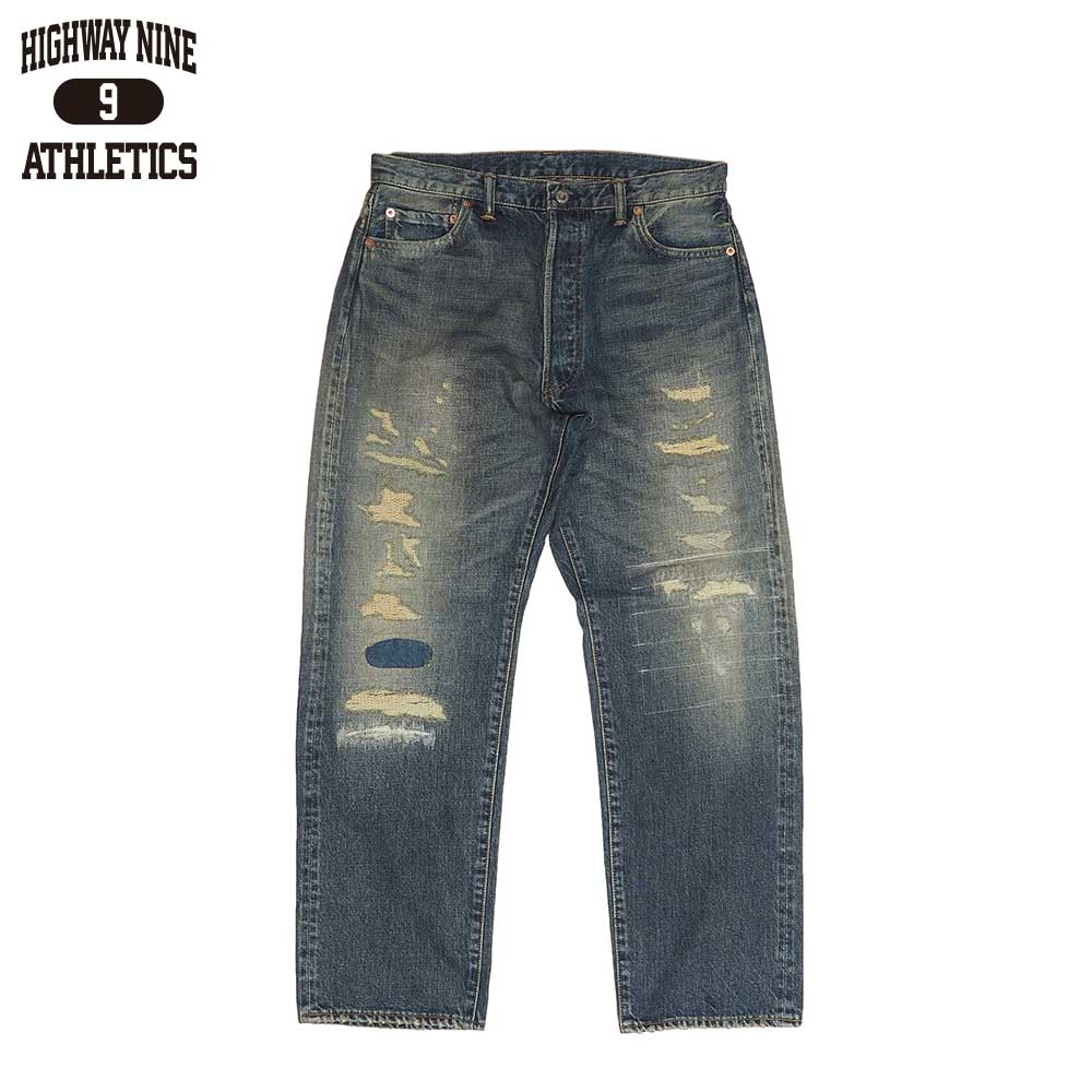 RED LINE 5POCKET LOOSE STRAIGHT HN010007 / REP2 / HIGHWAY NINE �ϥ��������ʥ���