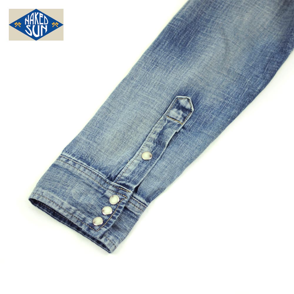 NAKED SUN / 27MW WESTERN DENIM SHIRTS ( USED-1 )