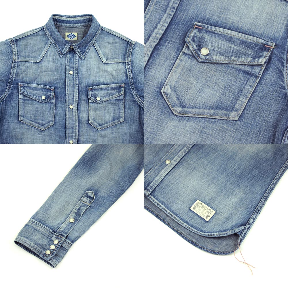 NAKED SUN / 27MW WESTERN DENIM SHIRTS ( USED-1 )