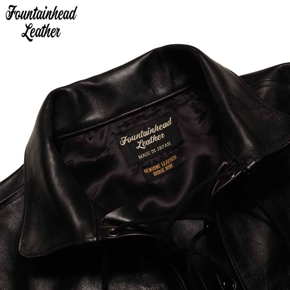 EPSILON / BLACK / FOUNTAINHEAD LEATHER եƥإåɥ쥶