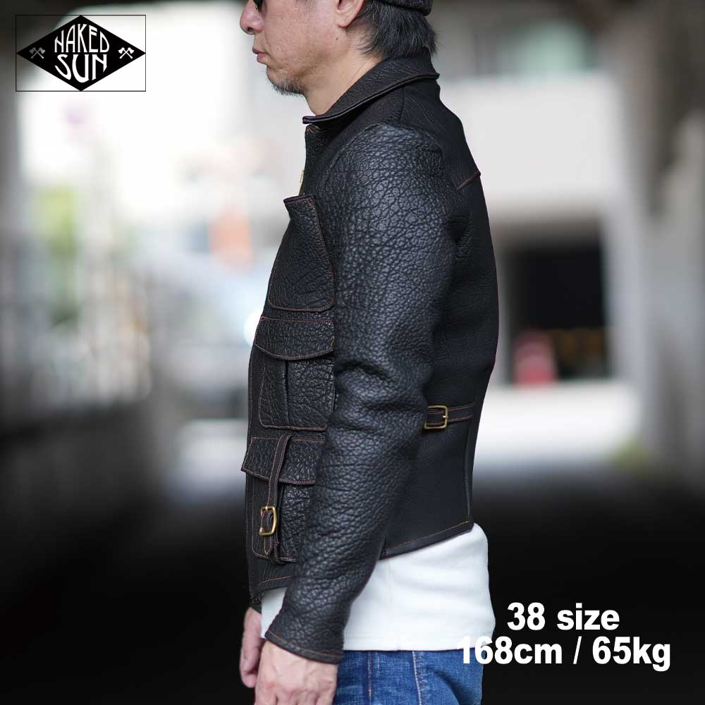 2024AWͽ���� NS000002 Thunder Road (34-42) / DARK BROWN BUFFALO / NAKED SUN �ͥ����åɥ���