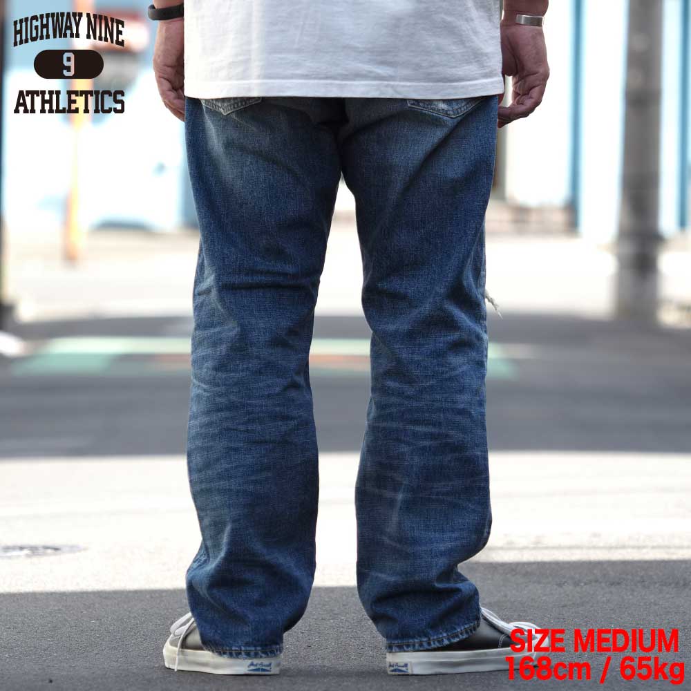 RED LINE 5POCKET LOOSE STRAIGHT HN010007 / REP1 / HIGHWAY NINE �ϥ��������ʥ���