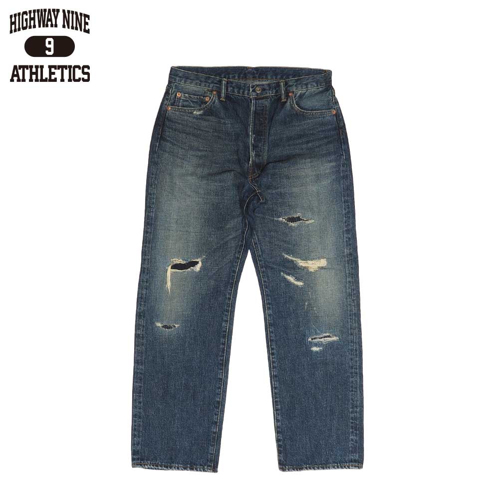 RED LINE 5POCKET LOOSE STRAIGHT HN010007 / REP1 / HIGHWAY NINE �ϥ��������ʥ���