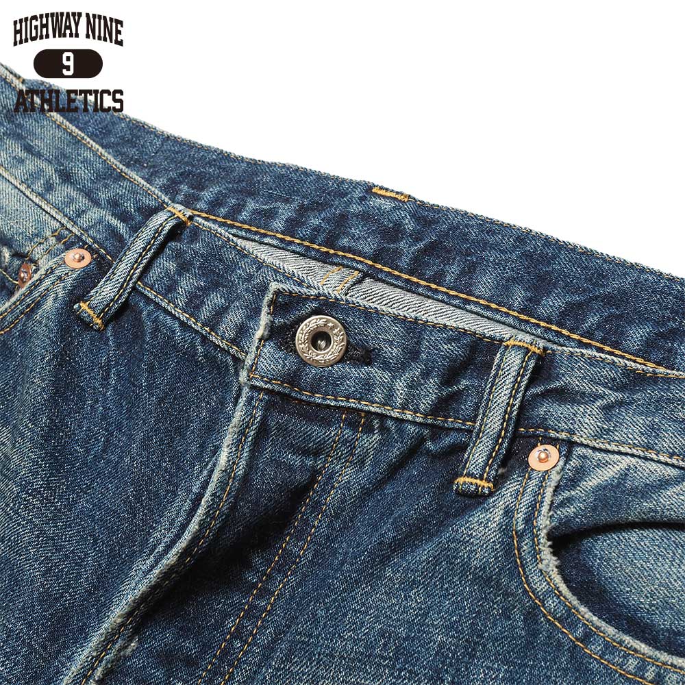 RED LINE 5POCKET LOOSE STRAIGHT HN010007 / REP1 / HIGHWAY NINE �ϥ��������ʥ���