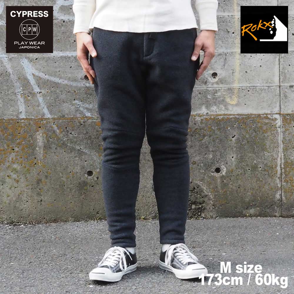 CYPRESS ץ쥹 / ROKX "CAPH II POLARTEC" PLAY PANTS / BLACK