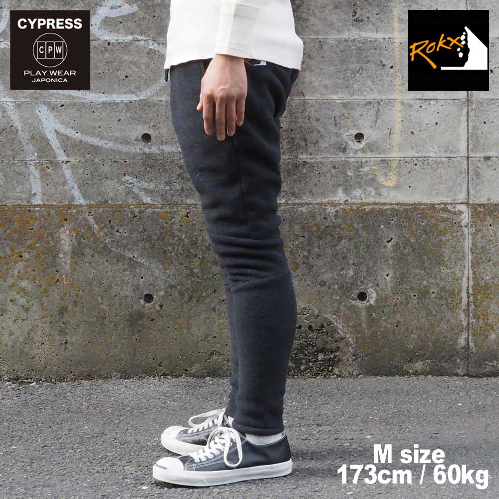 CYPRESS ץ쥹 / ROKX "CAPH II POLARTEC" PLAY PANTS / BLACK