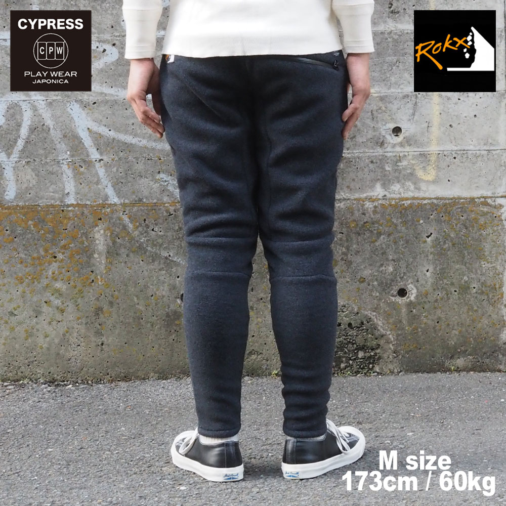 CYPRESS ץ쥹 / ROKX "CAPH II POLARTEC" PLAY PANTS / BLACK