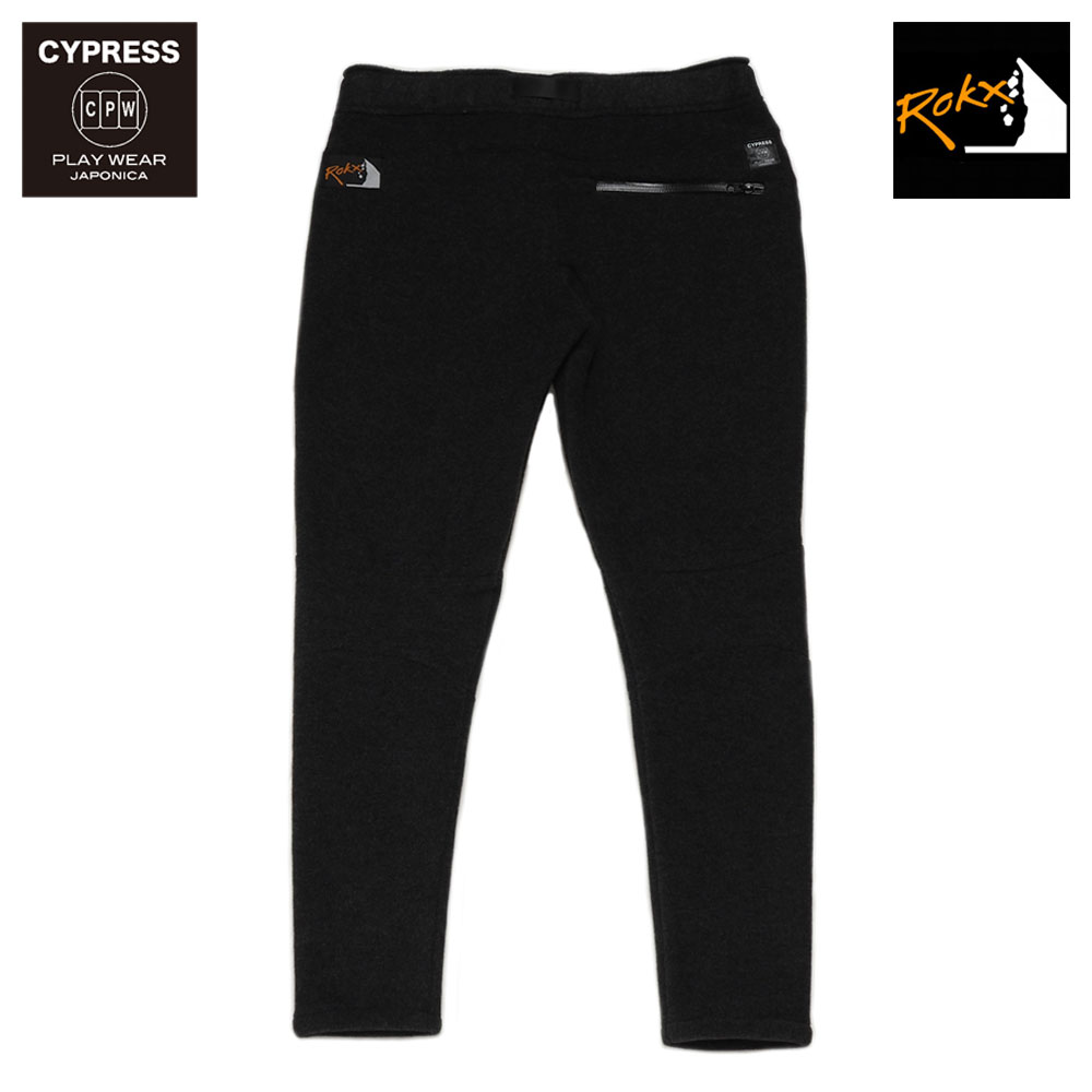 CYPRESS ץ쥹 / ROKX "CAPH II POLARTEC" PLAY PANTS / BLACK