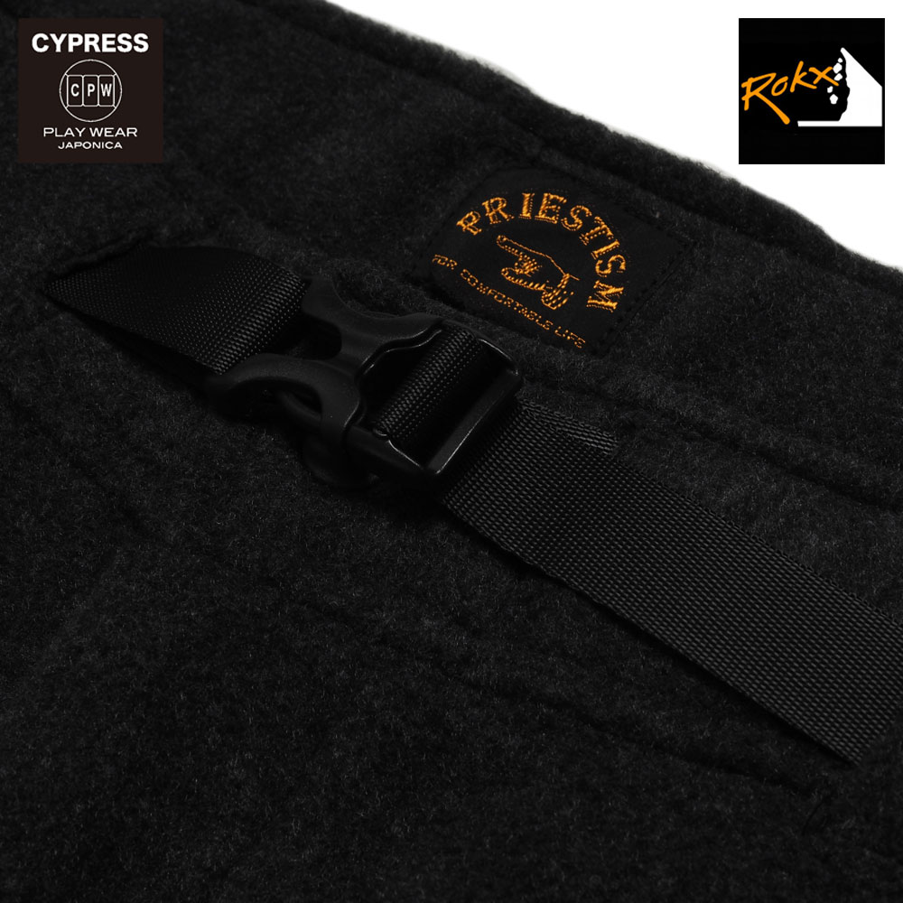 CYPRESS ץ쥹 / ROKX "CAPH II POLARTEC" PLAY PANTS / BLACK