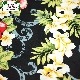 TWO PALMS �ȥ����ѡ��ॹ SS HAWAIIAN SHIRTS / PLUMERIA BLACK