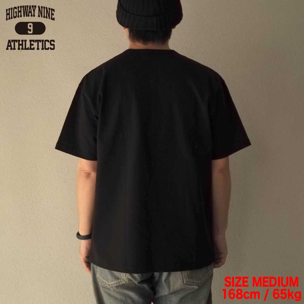 C-NECK 10/-TENJIKU ROUGH FIT S/S PRINT Tee��ROCK�� / BLACK / HIGHWAY NINE �ϥ��������ʥ���