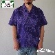 TWO PALMS �ȥ����ѡ��ॹ SS HAWAIIAN SHIRTS / MONSTERA SERIES PURPLE