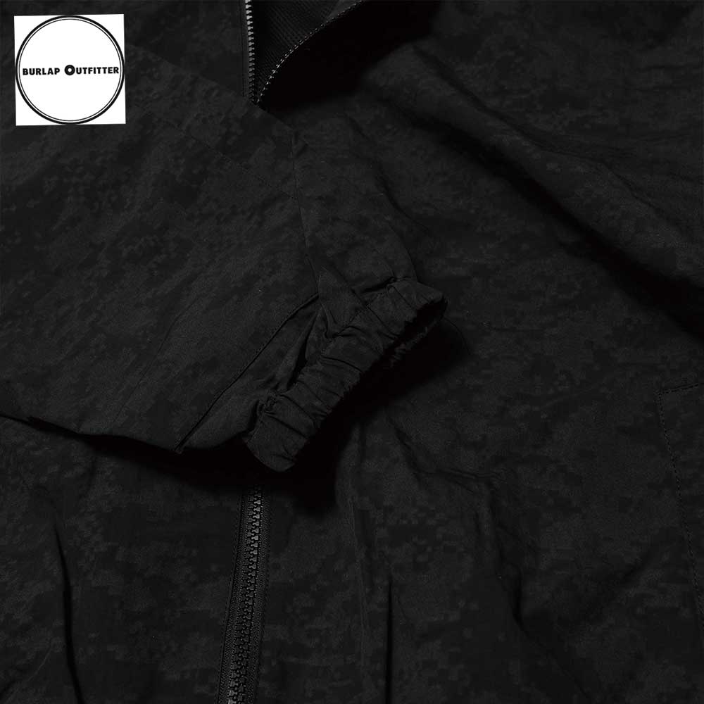 TRACK JACKET REFLECTIVE / �ȥ�å����㥱�å� ��ե쥯�ƥ��� /BLACK / Burlap Outfitter �С���åץ����ȥե��å���