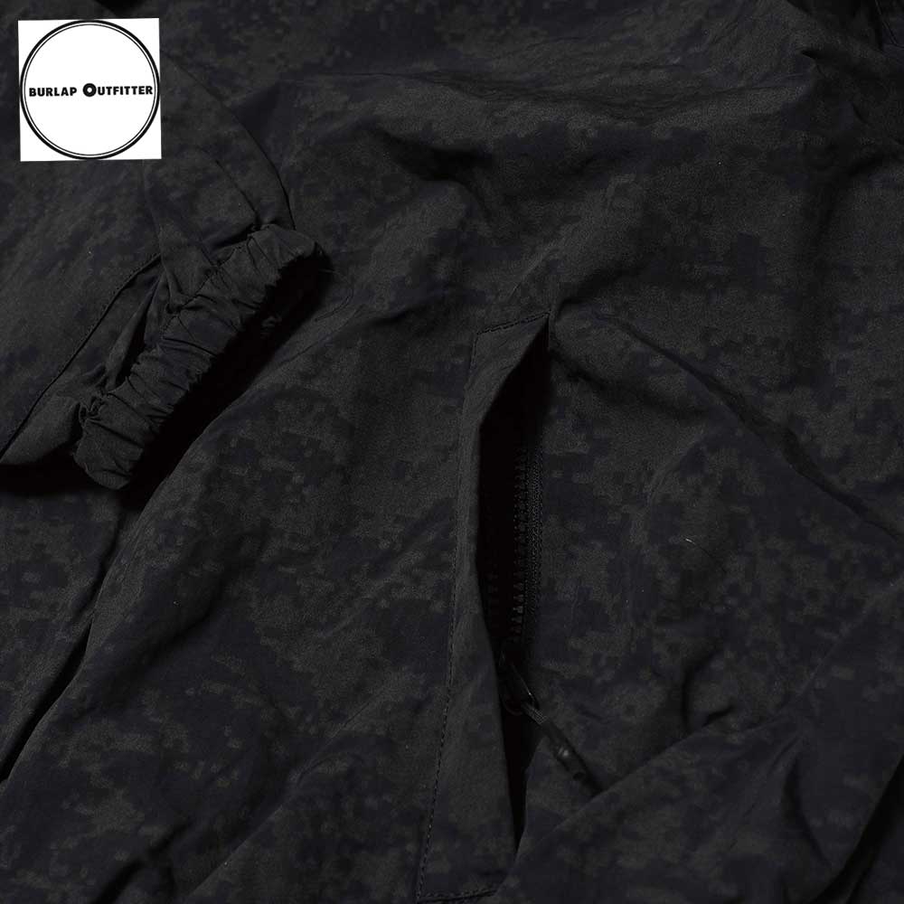 TRACK JACKET REFLECTIVE / �ȥ�å����㥱�å� ��ե쥯�ƥ��� /BLACK / Burlap Outfitter �С���åץ����ȥե��å���