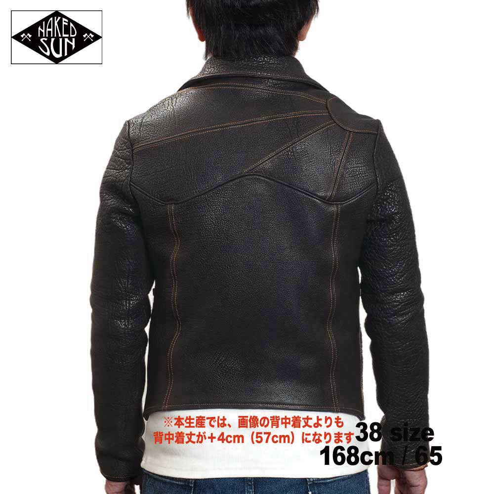 2024AWͽ���� NS000003 Glory Days (34-42) / VINTAGE-DARKBROWN BUFFALO / NAKED SUN �ͥ����åɥ���