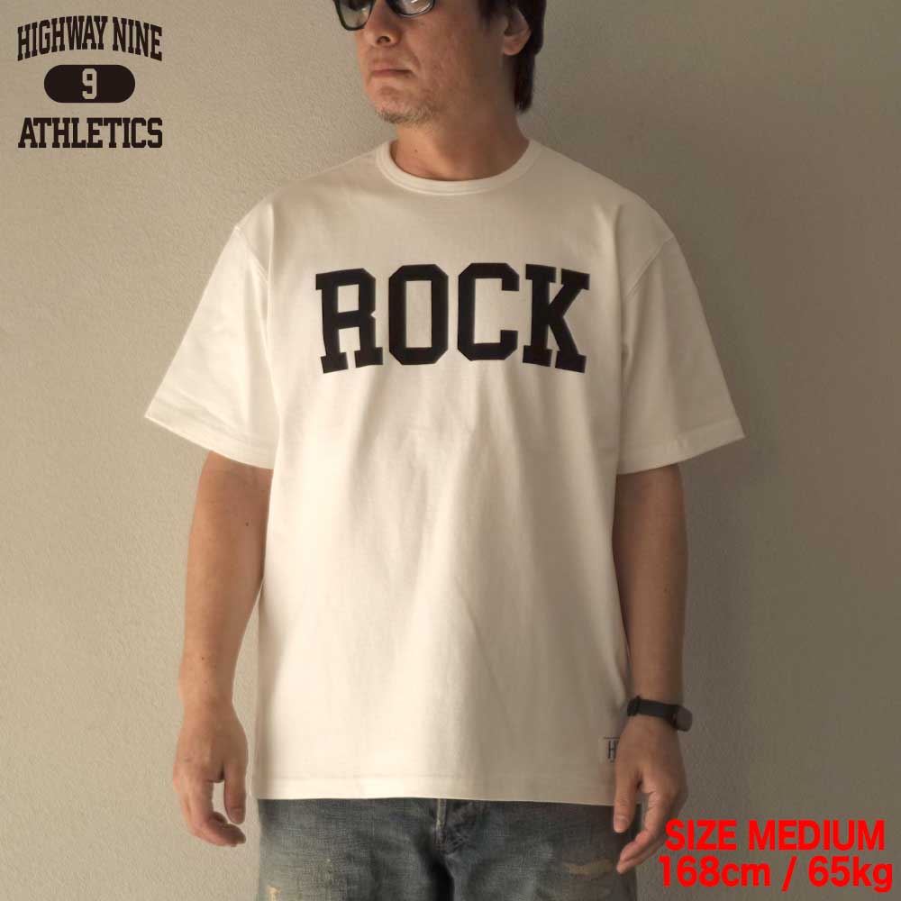 C-NECK 10/-TENJIKU ROUGH FIT S/S PRINT Tee��ROCK�� / WHITE / HIGHWAY NINE �ϥ��������ʥ���