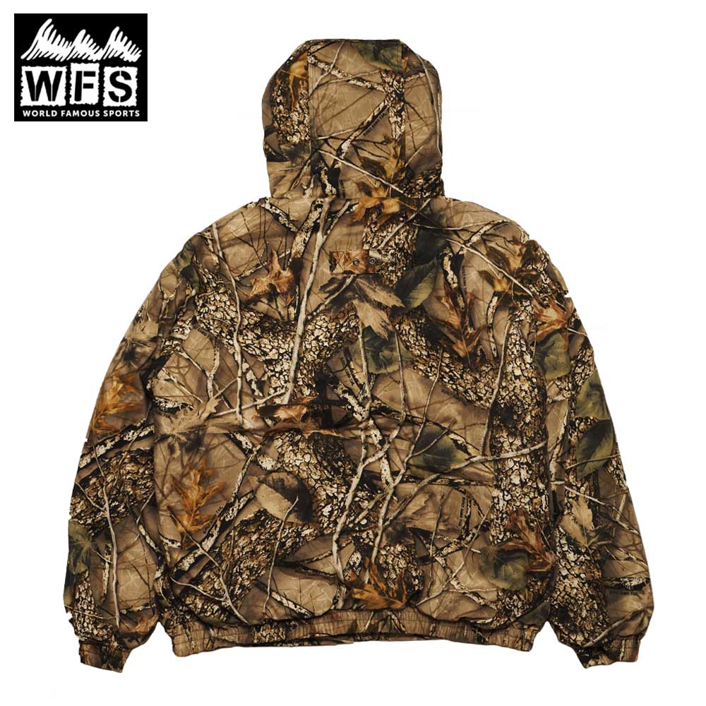 WFS Cotton Insulated Hooded Jacket / REAL TREE