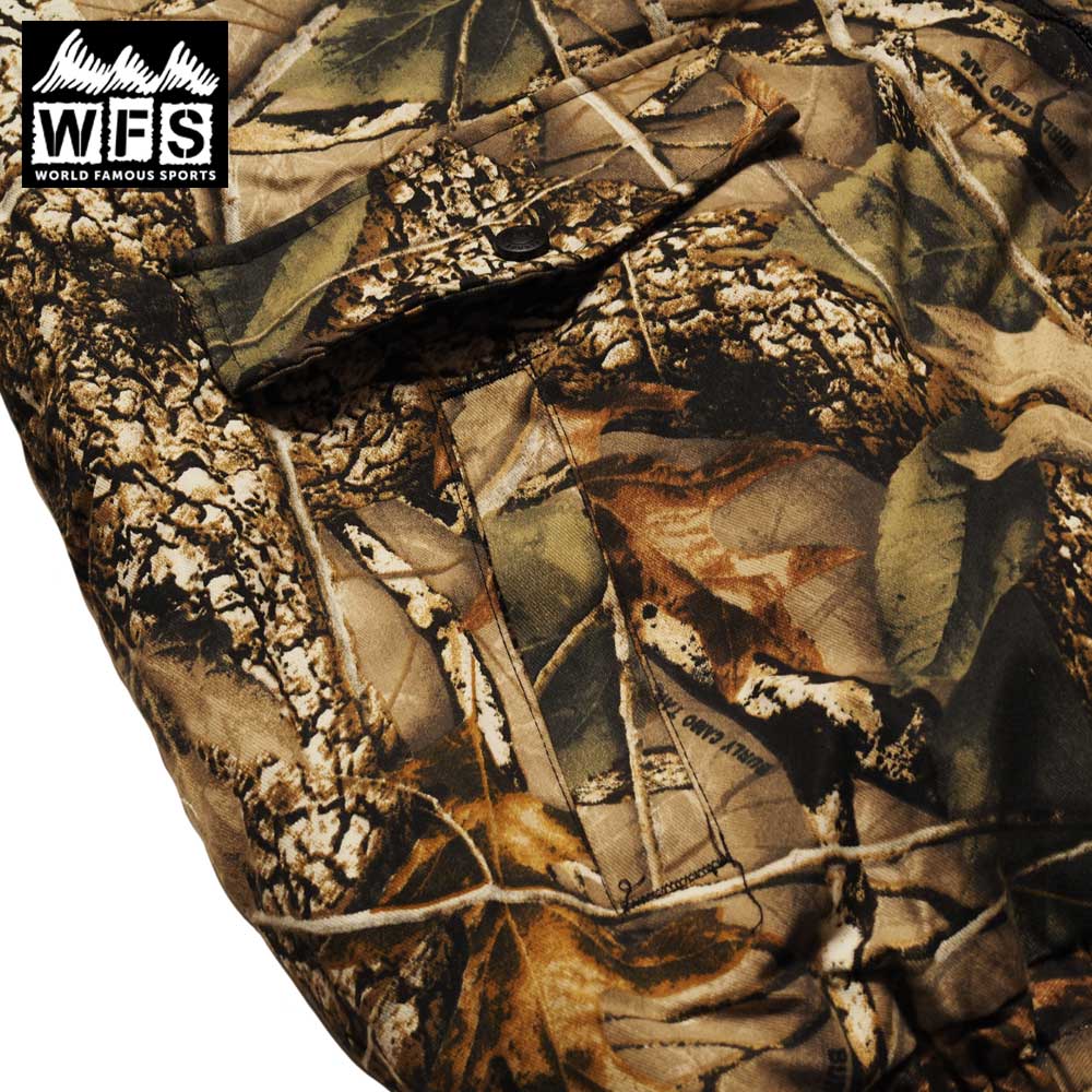WFS Cotton Insulated Hooded Jacket / REAL TREE