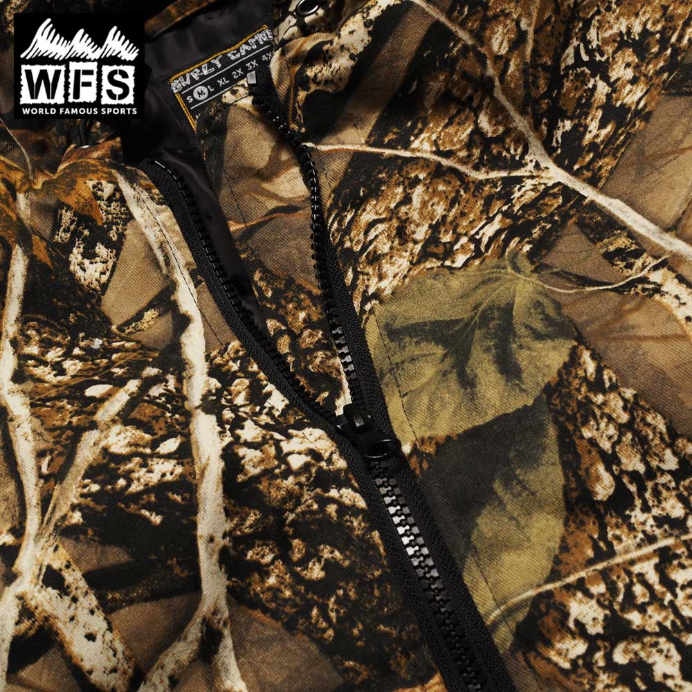 WFS Cotton Insulated Hooded Jacket / REAL TREE