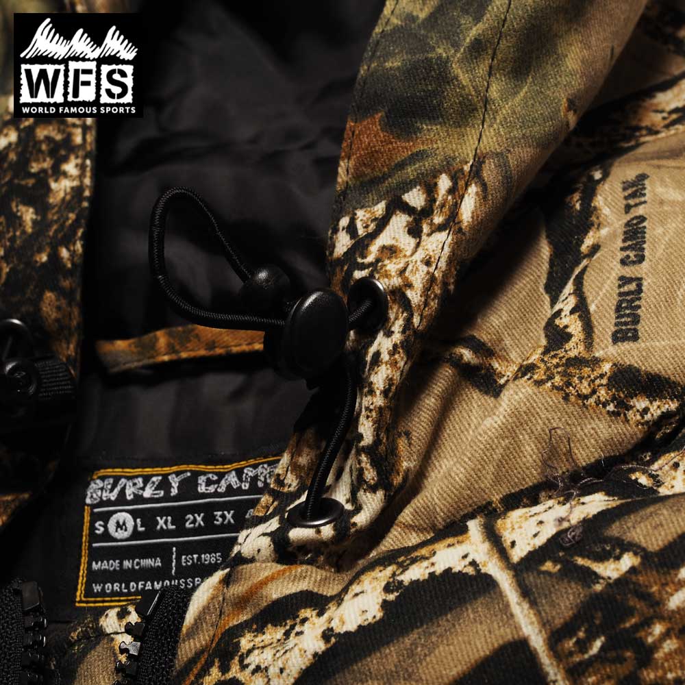 WFS Cotton Insulated Hooded Jacket / REAL TREE